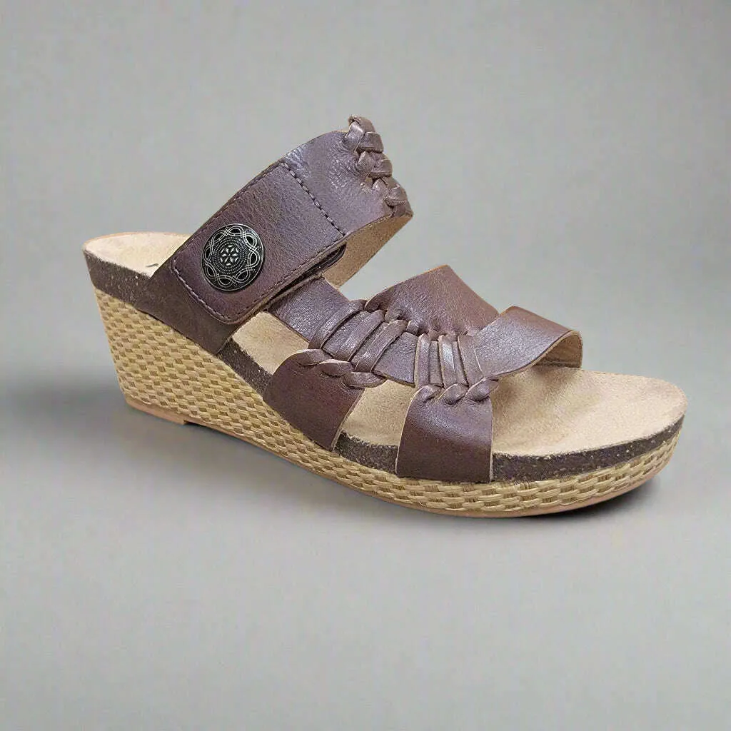 HALSA - GENOA - Dark Brown Leather