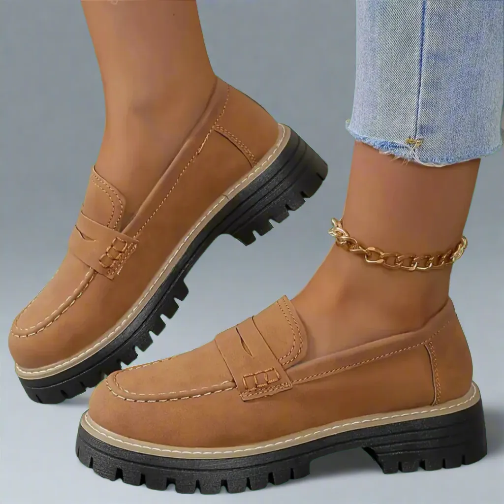 Handcrafted elegant slip-on loafers