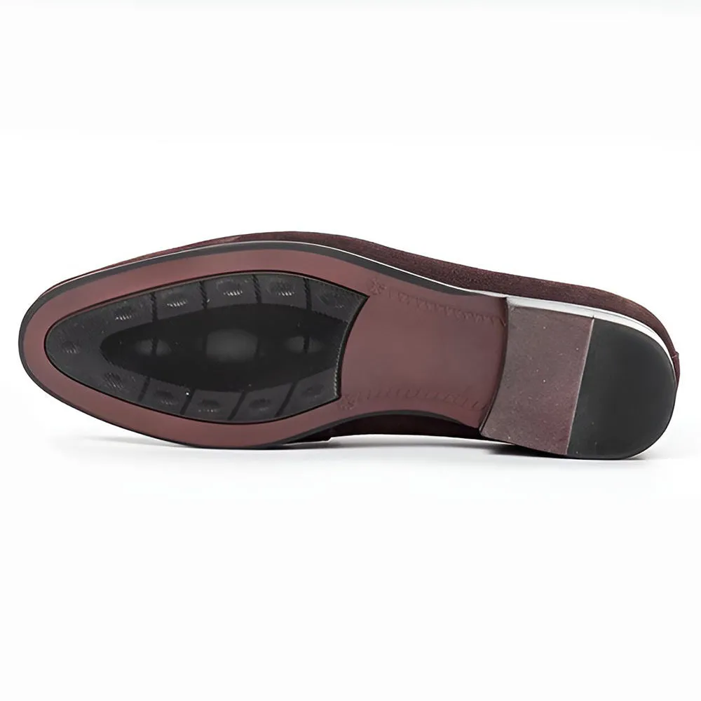 Handcrafted Full Grain Leather Tassel Loafers for Men