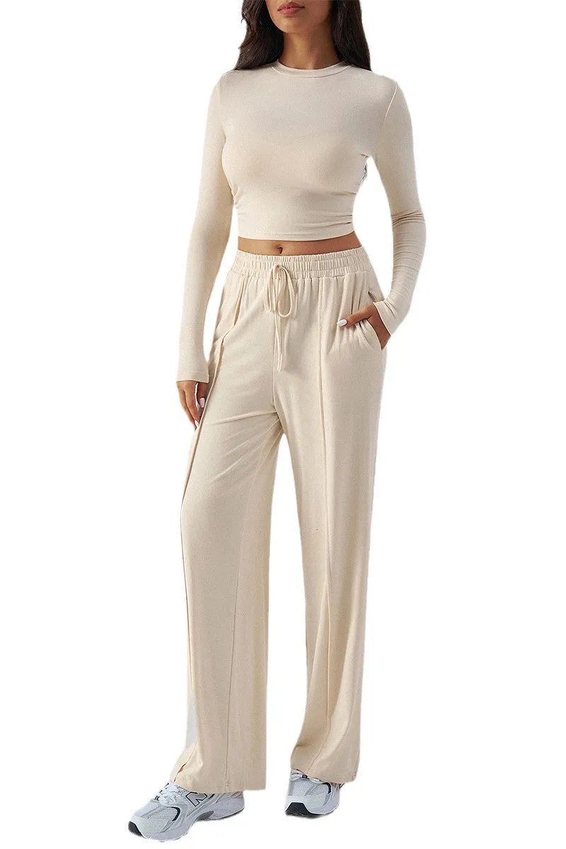 HUT1131 Effortless Chic Lounge Set Pant