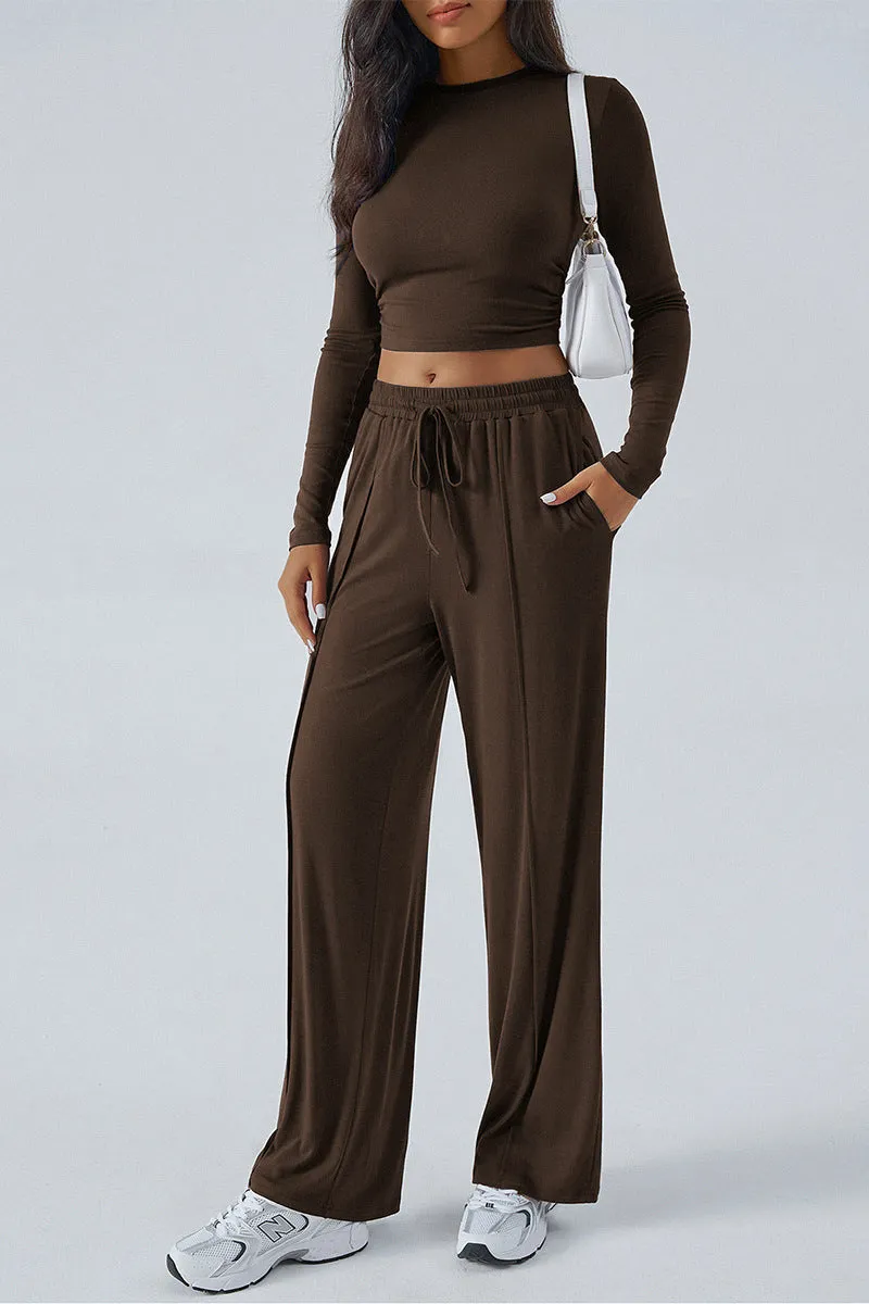 HUT1131 Effortless Chic Lounge Set Pant