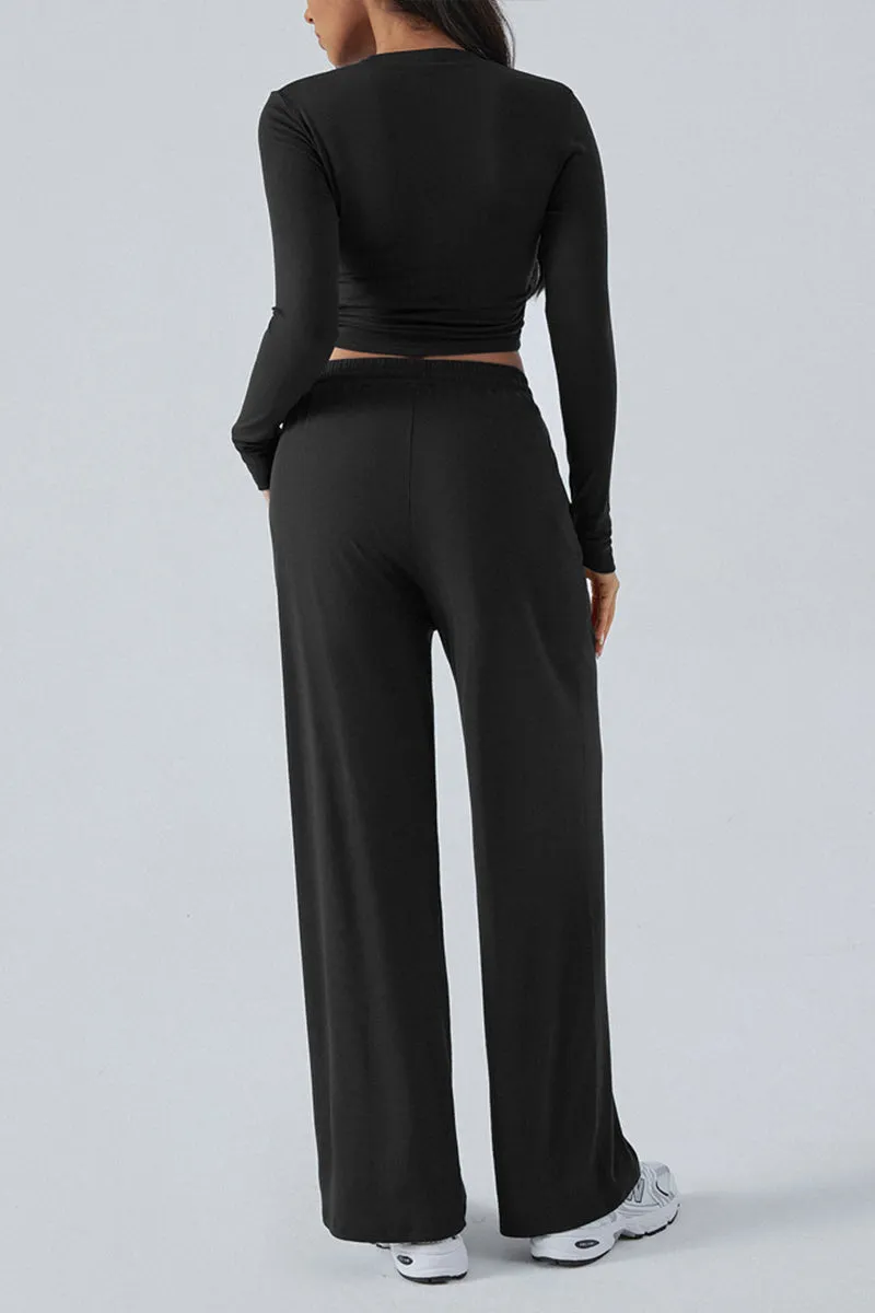 HUT1131 Effortless Chic Lounge Set Pant