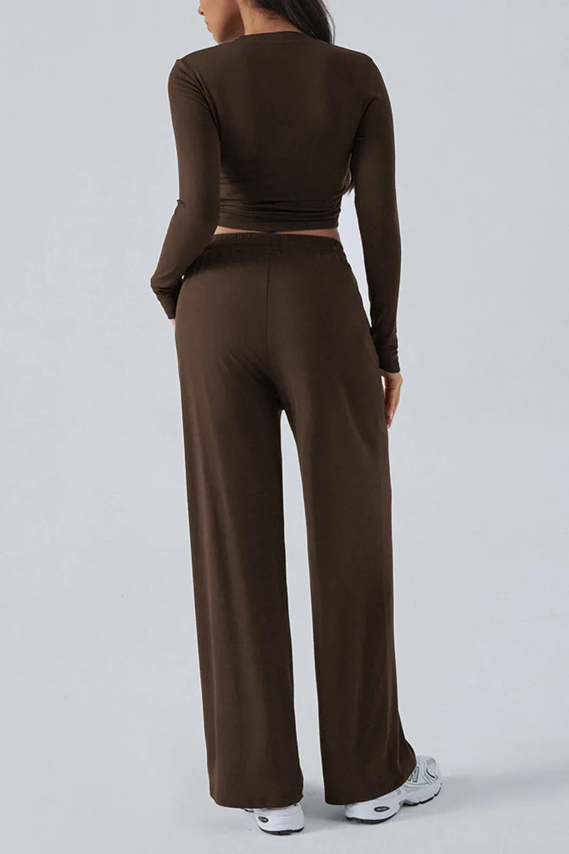 HUT1131 Effortless Chic Lounge Set Pant