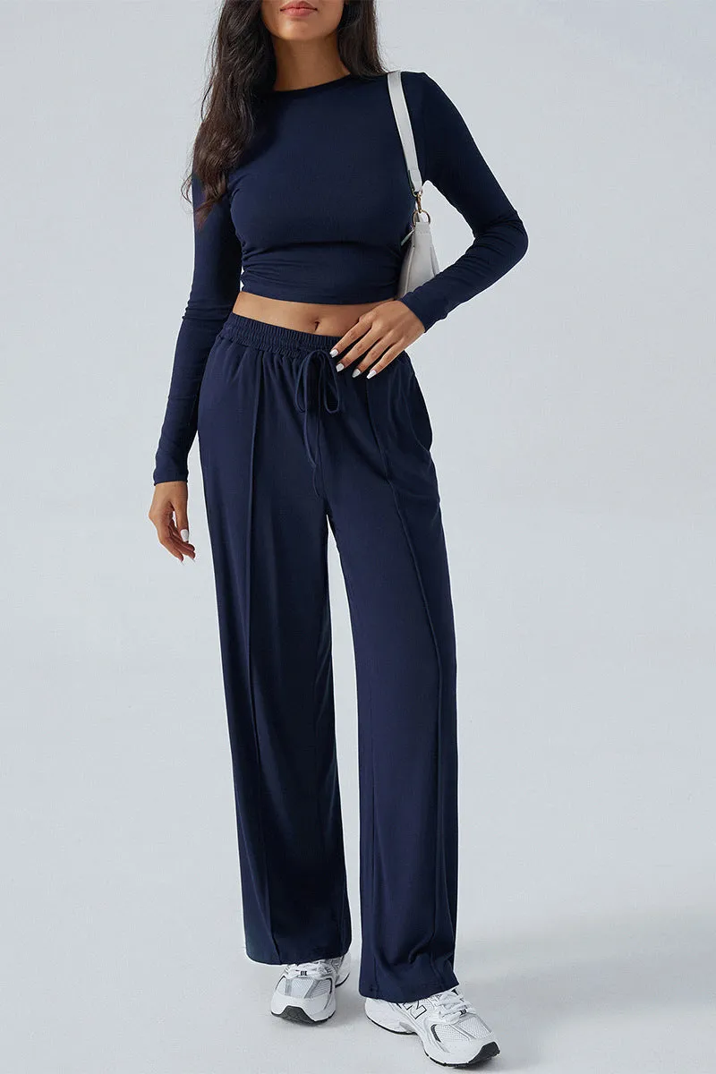 HUT1131 Effortless Chic Lounge Set Pant