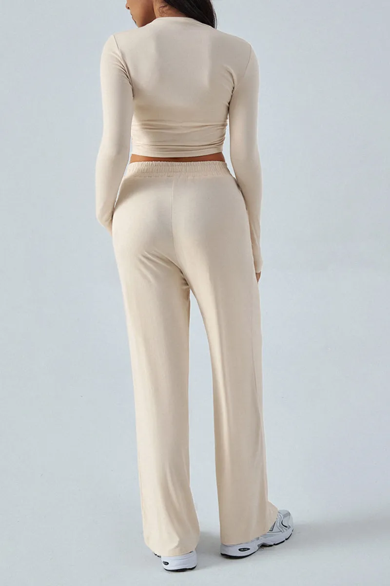 HUT1131 Effortless Chic Lounge Set Pant