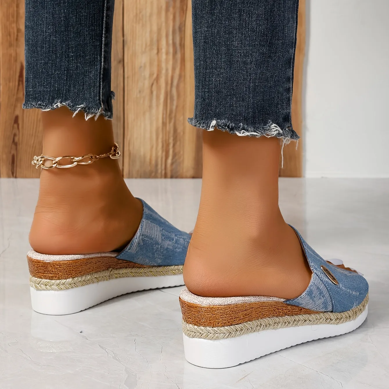 Jenna - Casual leather orthopedic sandals