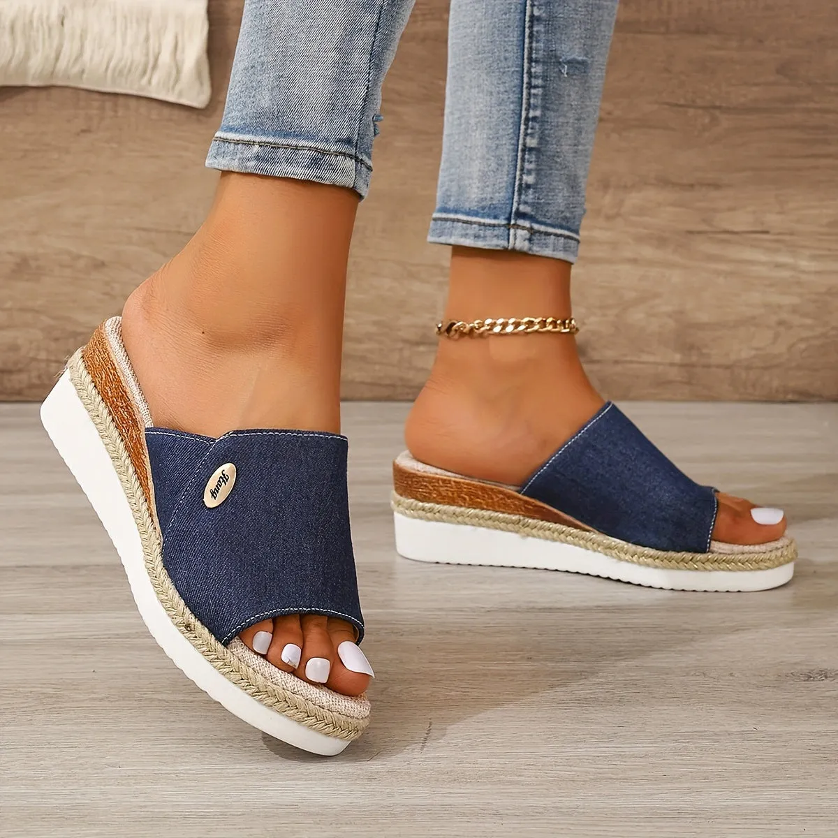 Jenna - Casual leather orthopedic sandals