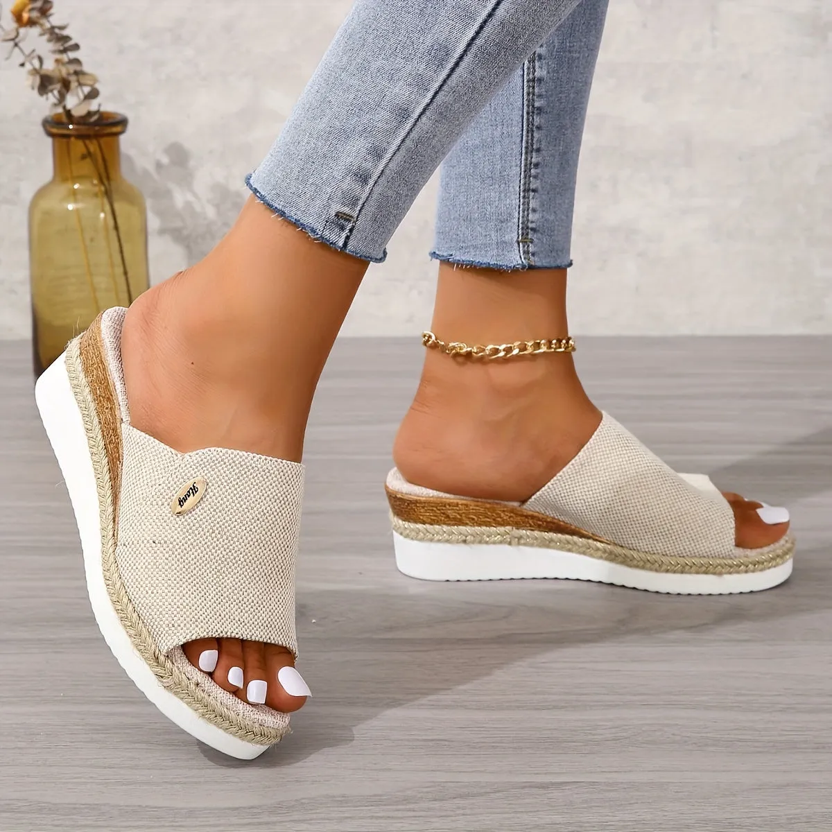 Jenna - Casual leather orthopedic sandals