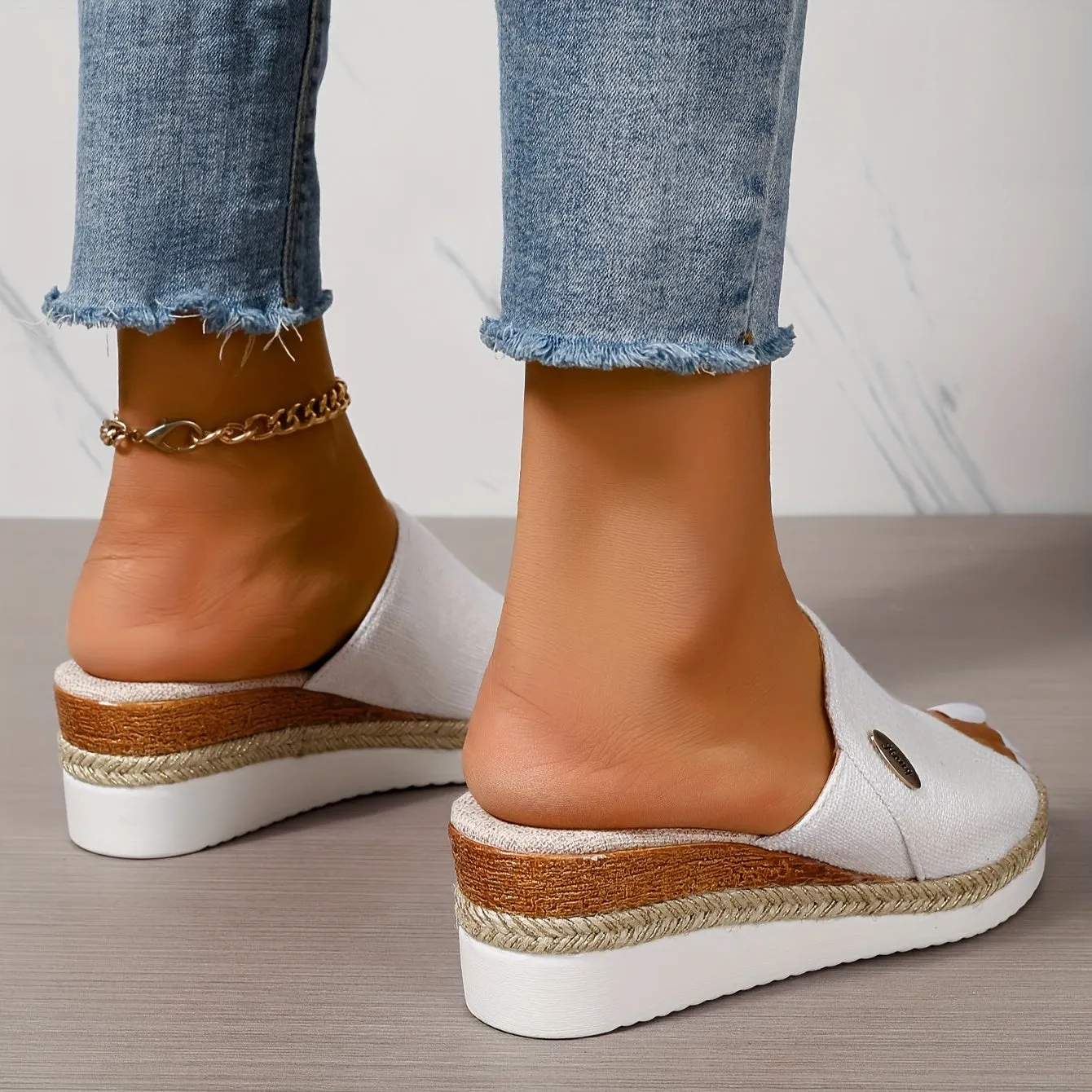 Jenna - Casual leather orthopedic sandals