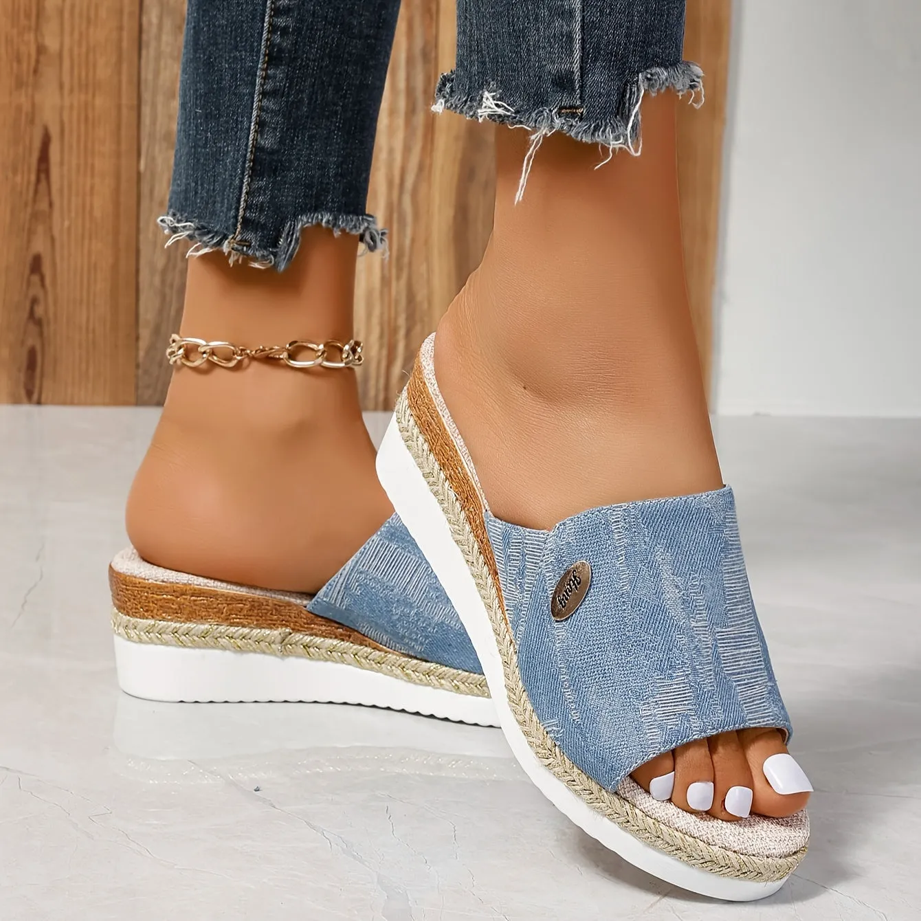 Jenna - Casual leather orthopedic sandals