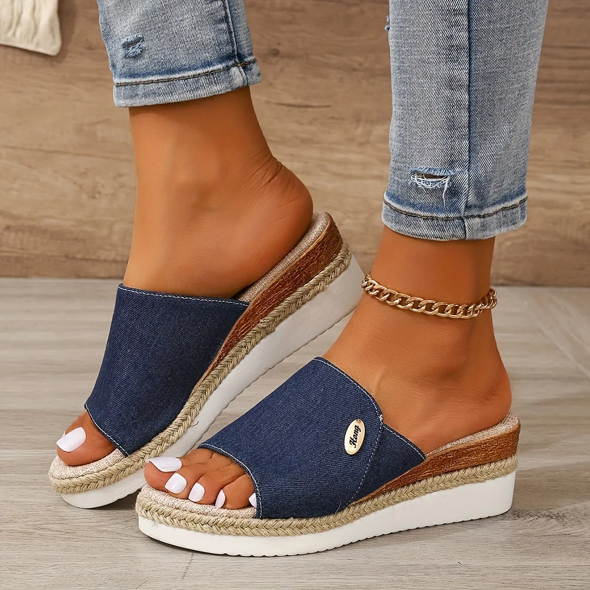 Jenna - Casual leather orthopedic sandals