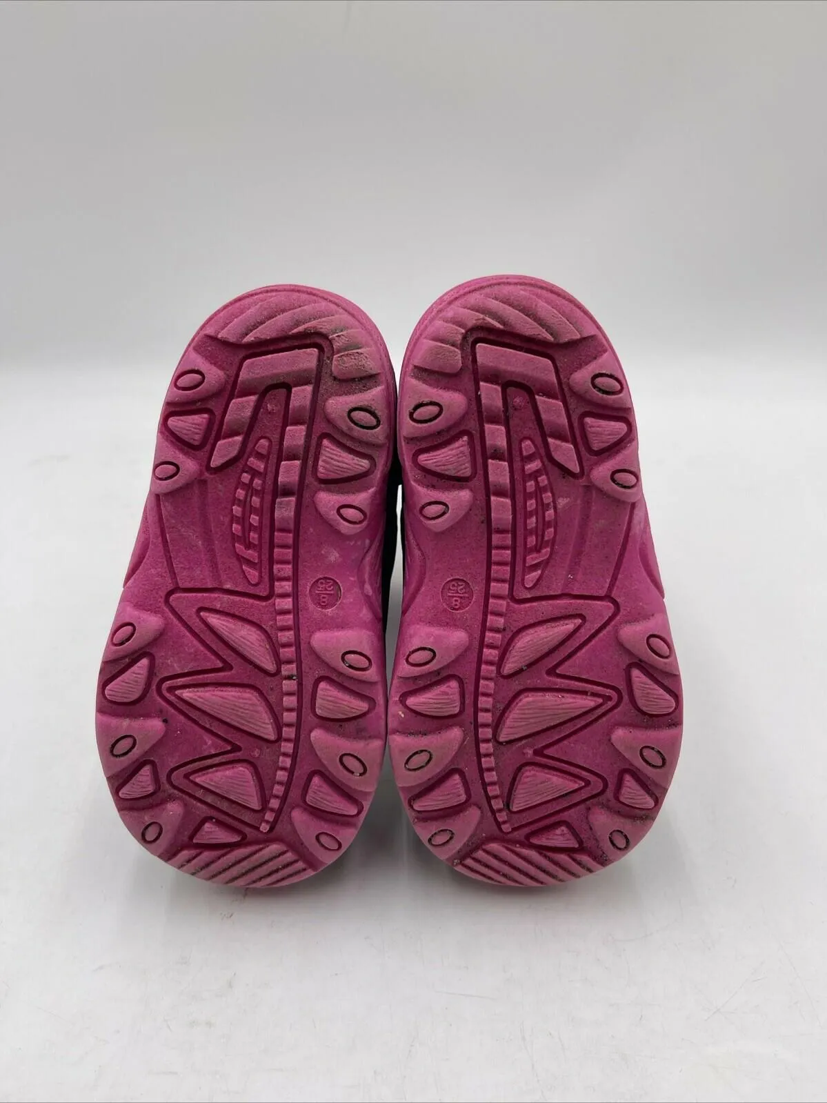 Kids Kamik Snowbug 5 Snow Boot Grey/Pink Size 8 - Very Good