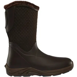 Lacrosse Women's Alpha Cozy 10" Soft Toe Waterproof Pac Rubber Boot - Brown - 656111