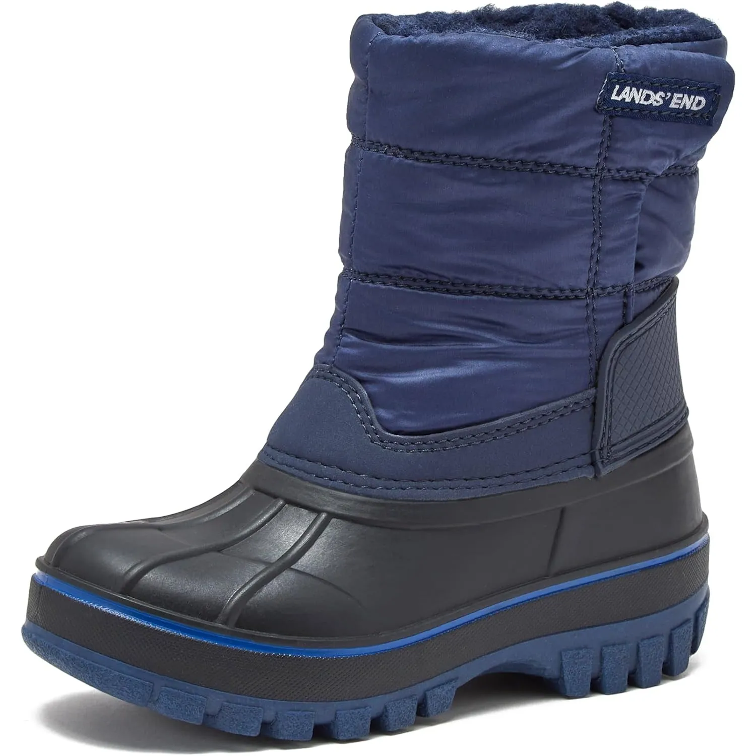 Lands' End Flurry Max Waterproof Kids Snow Boots Girls Boys Toddlers - Insulated Warm Fleece Lined Girls Boys & Toddler Winter Boots Size 10 to 7 Snow Boots for Kids, Girls and Boys Winter Boots