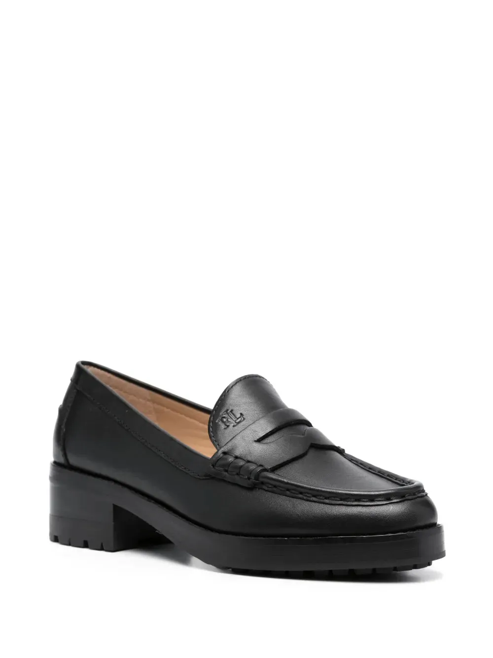 Lauren Ralph Lauren Wren 40mm almond-toe loafers