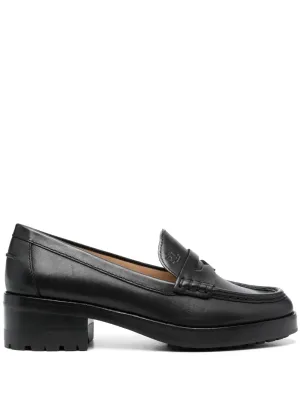 Lauren Ralph Lauren Wren 40mm almond-toe loafers