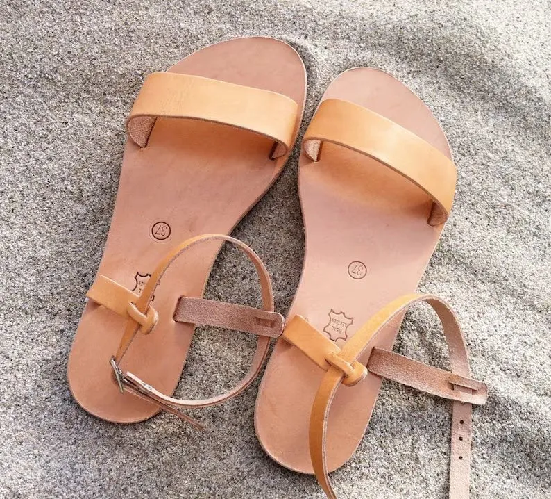 Leather Unkle Strap Summer Sanndals