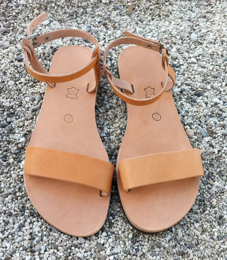 Leather Unkle Strap Summer Sanndals