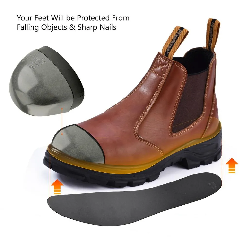 Leather Work Boots