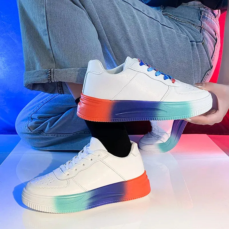 Marion Ombre Color Sole Platform Sneakers
