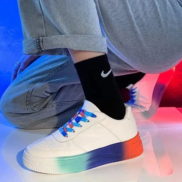 Marion Ombre Color Sole Platform Sneakers