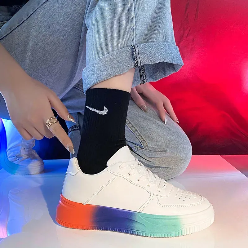 Marion Ombre Color Sole Platform Sneakers