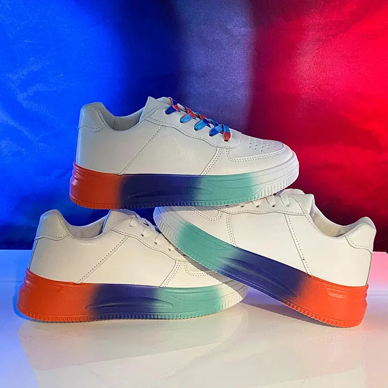 Marion Ombre Color Sole Platform Sneakers