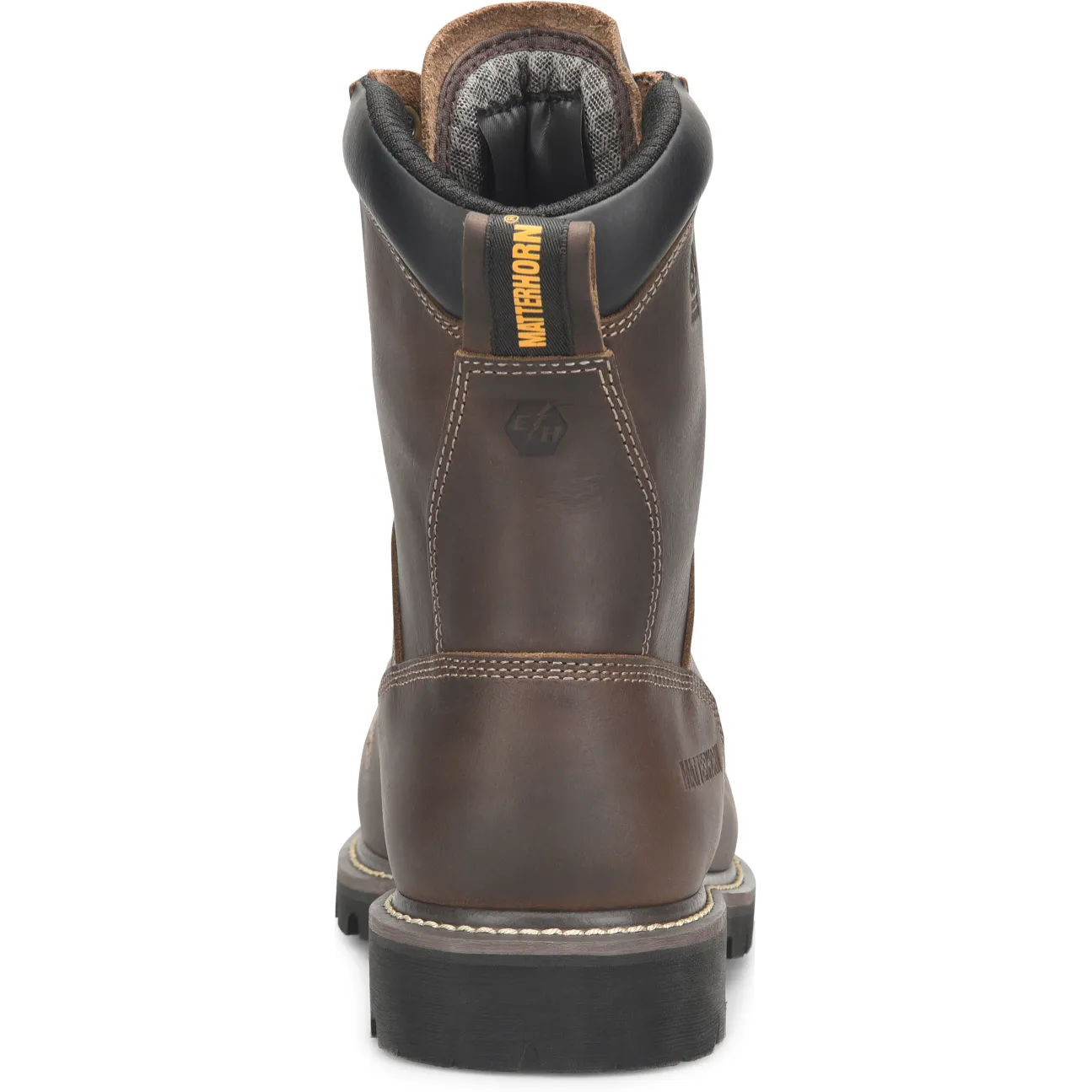 Matterhorn Men's Corvus 8" Waterproof Composite Toe PunCompositeure Work Boot -Brown- MT2508