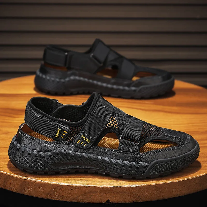 Men Sandals Breathable Hollow Out
