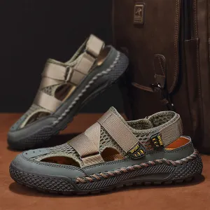 Men Sandals Breathable Hollow Out