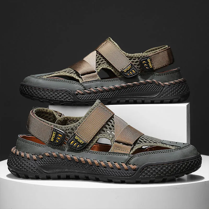 Men Sandals Breathable Hollow Out