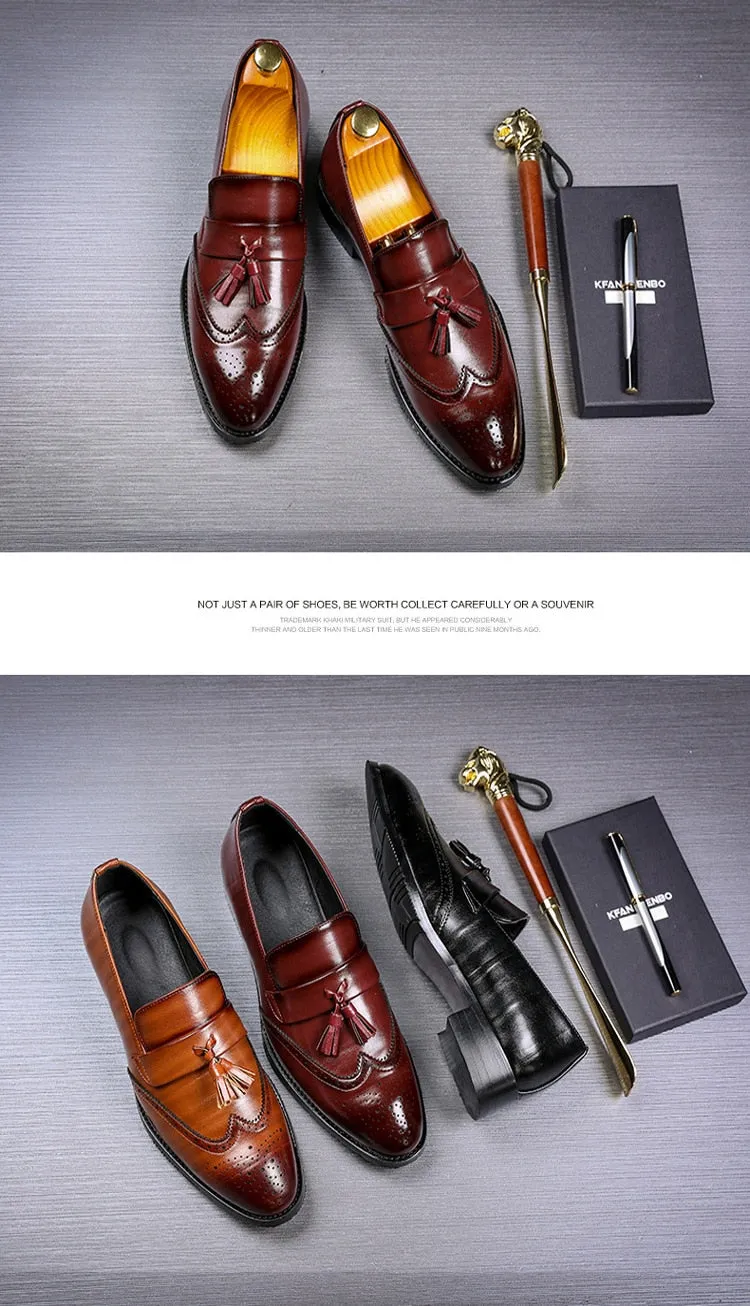 Men's Tassel Loafers.