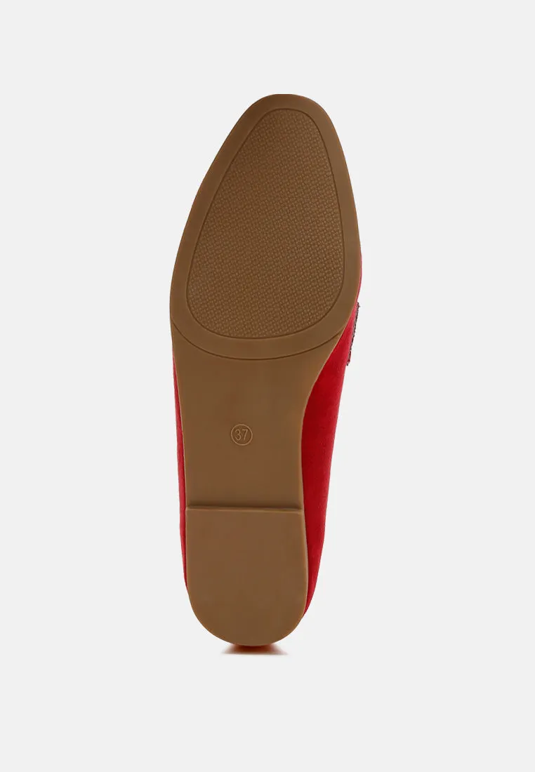 Micro Suede Tassel Loafers By Ruw