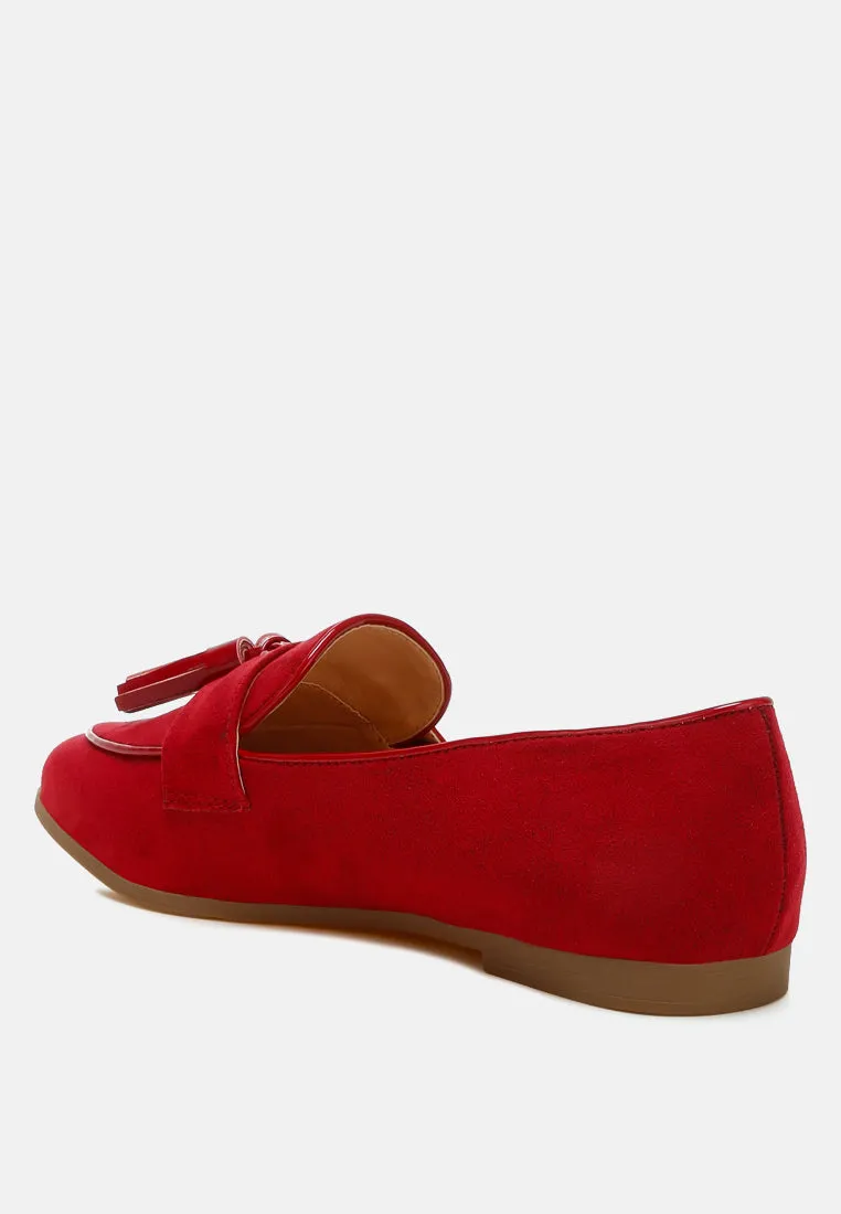 Micro Suede Tassel Loafers By Ruw