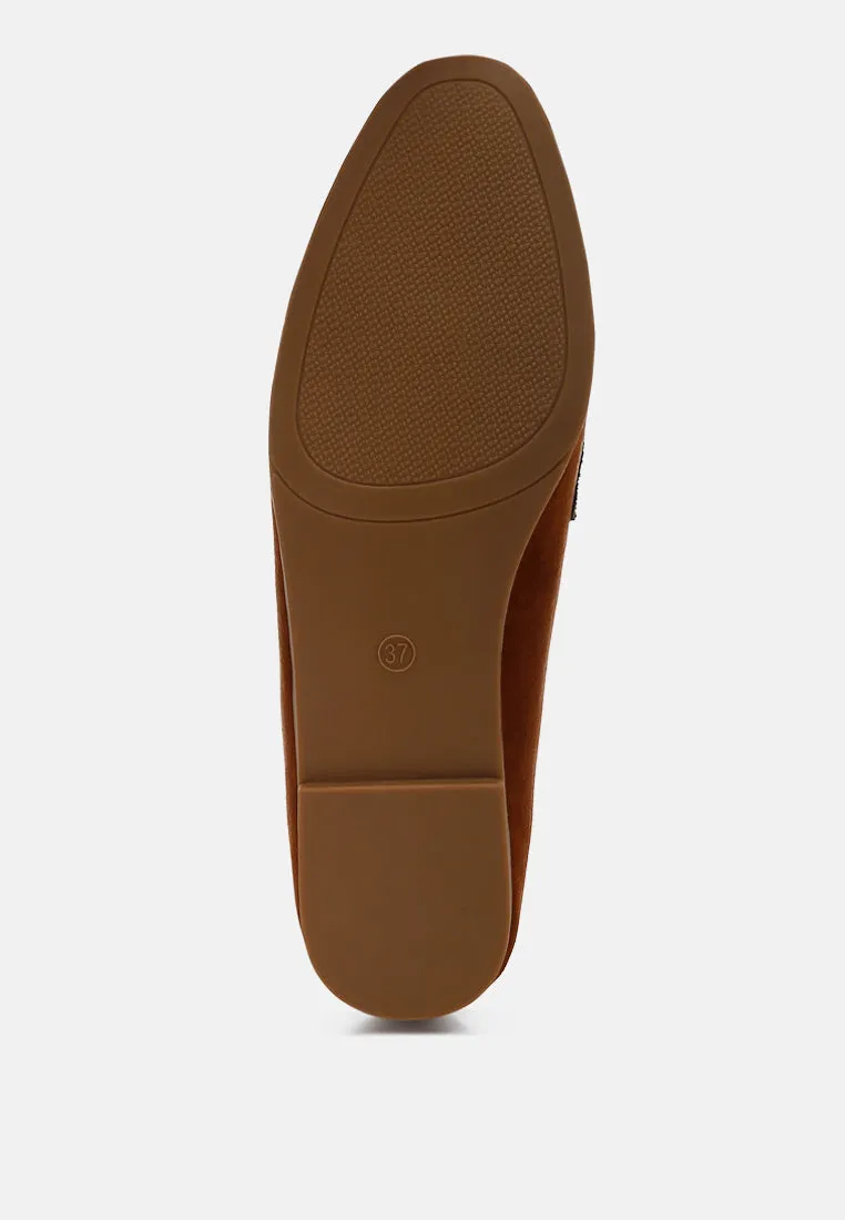 Micro Suede Tassel Loafers By Ruw