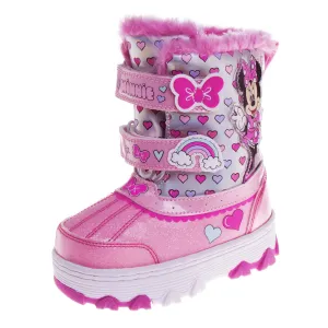 Minnie Mouse Water Resistant Snow Boots (Toddler/Little Kid)