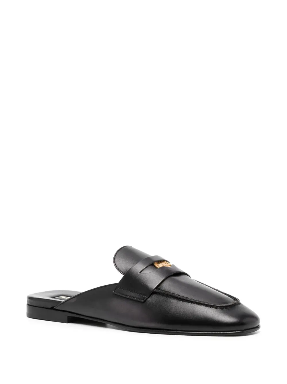 Miu Miu bleached leather loafers