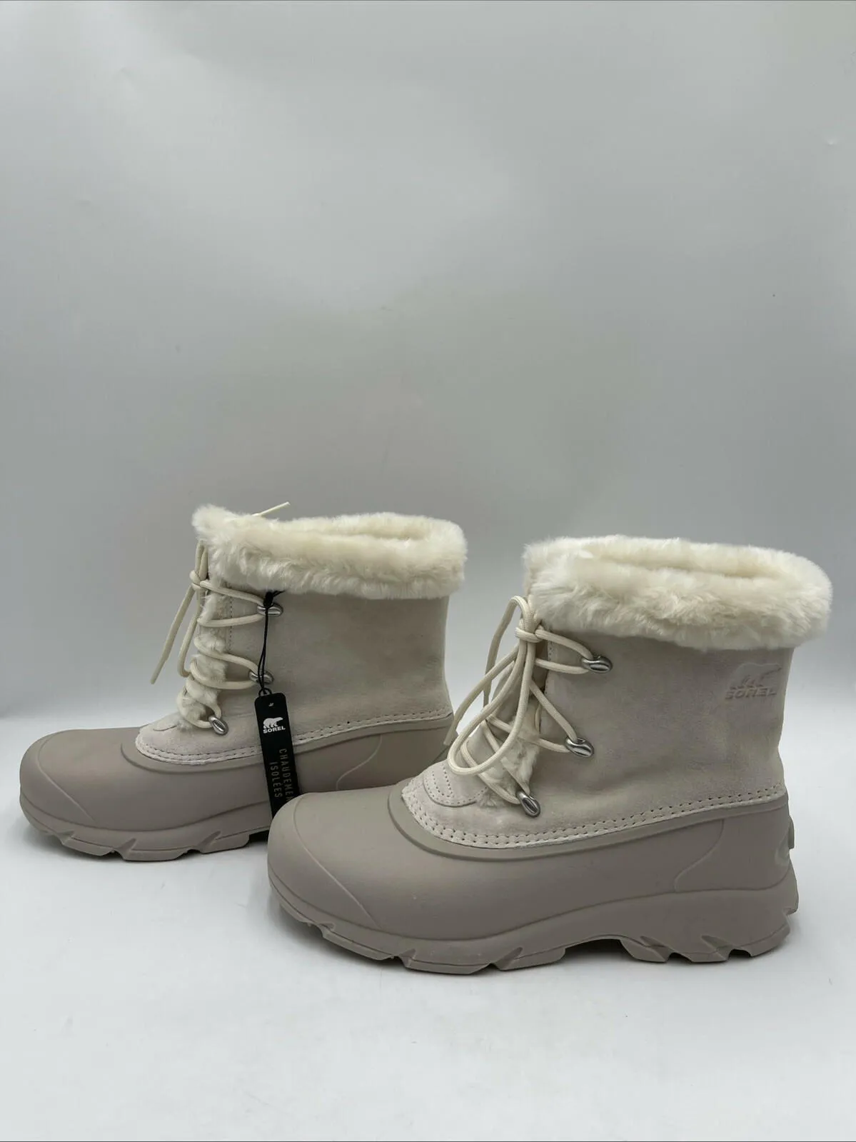 NWB Sorel Women's Snow Angel Boots White Size 9