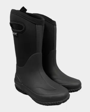 Oaki Kids Neoprene Rain & Snow Boots in Black