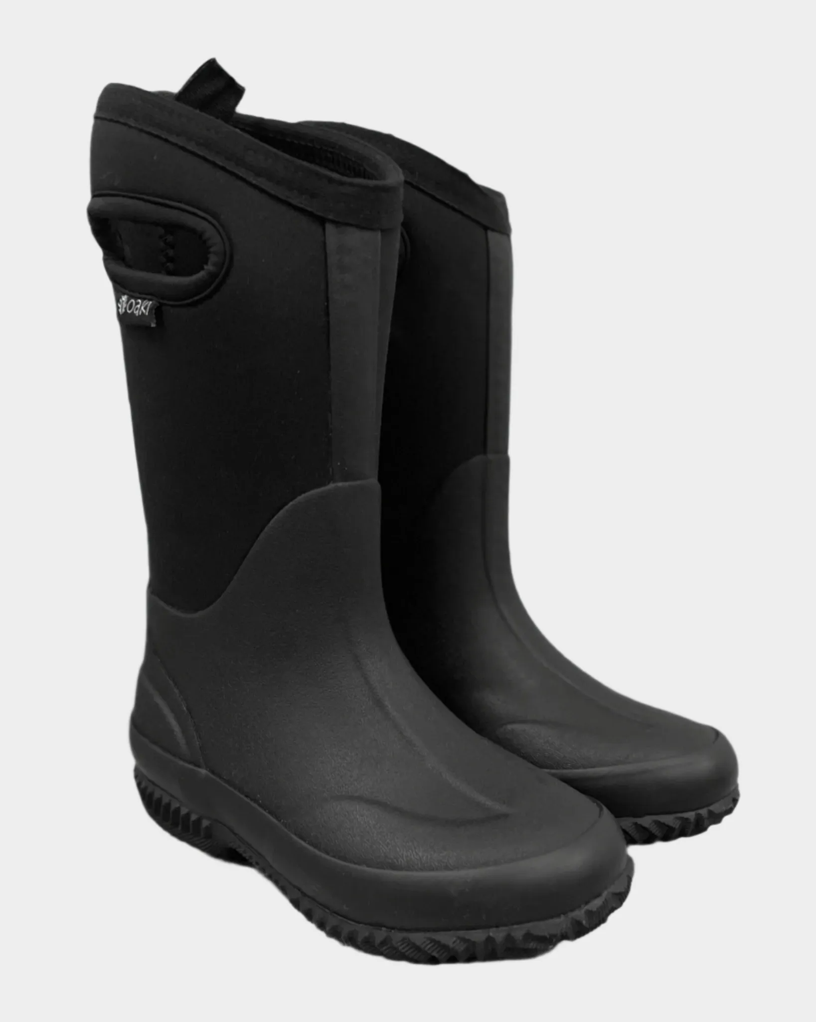 Oaki Kids Neoprene Rain & Snow Boots in Black