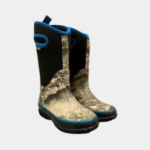 Oaki Kids Neoprene Rain & Snow Boots in RealTree Excape Camo