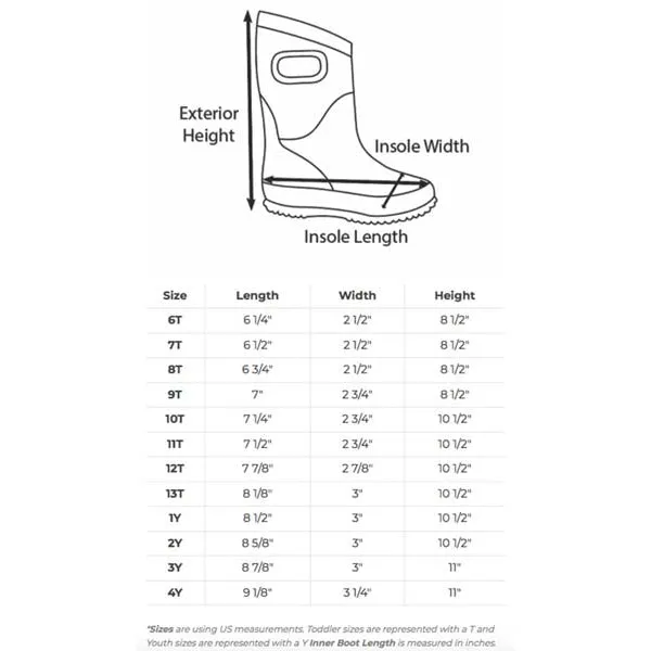 Oakiwear Kids Neoprene Rain Snow Boots, Realtree MAX-5® Camo Thick 7mm