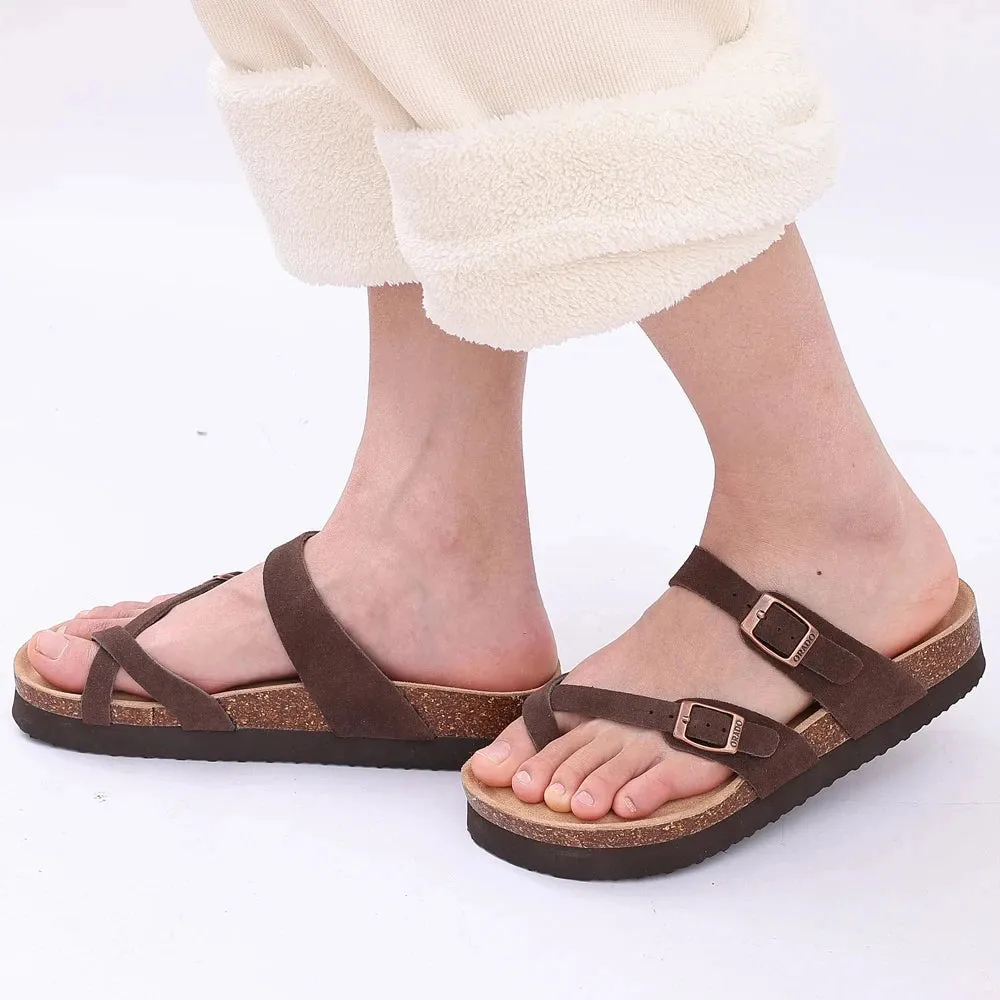 ORADOS - Suede Slide Sandals