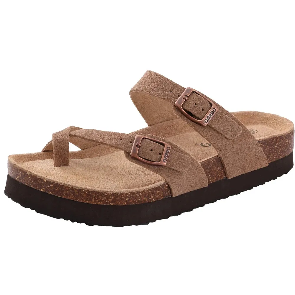 ORADOS - Suede Slide Sandals