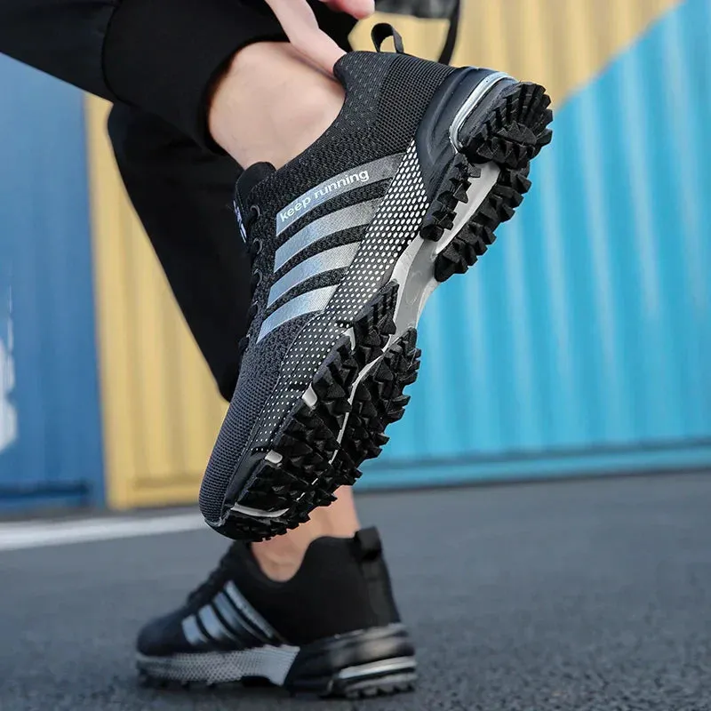 Outdoor Mesh Running Sneakers – Lightweight, Durable, and Comfortable.