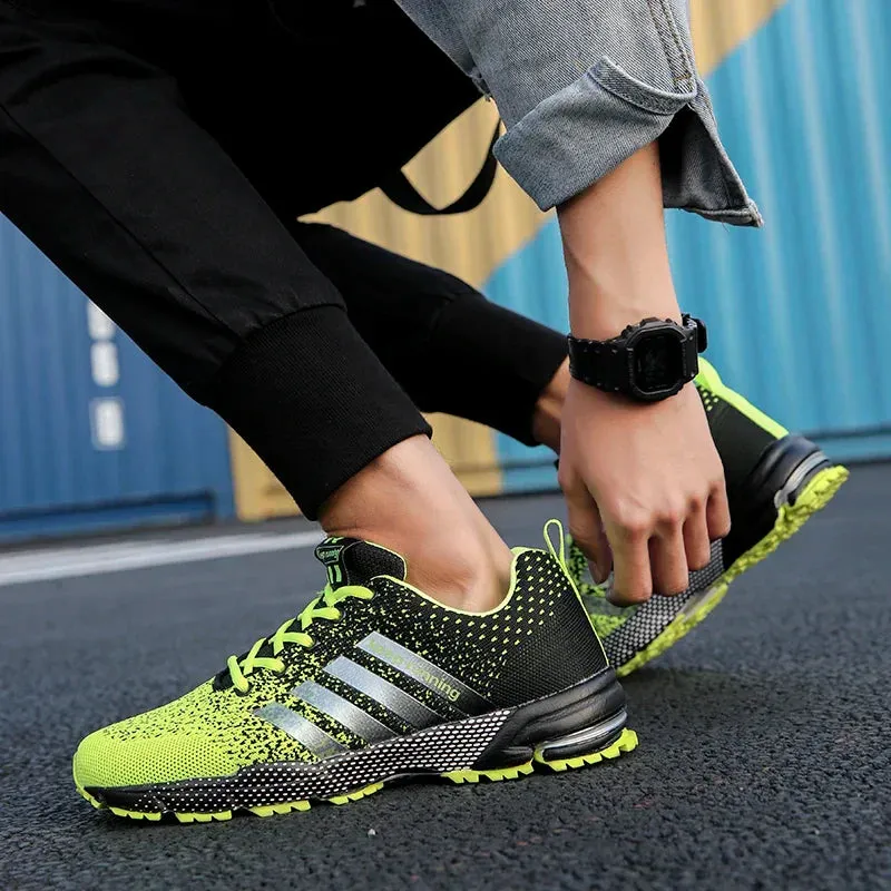 Outdoor Mesh Running Sneakers – Lightweight, Durable, and Comfortable.