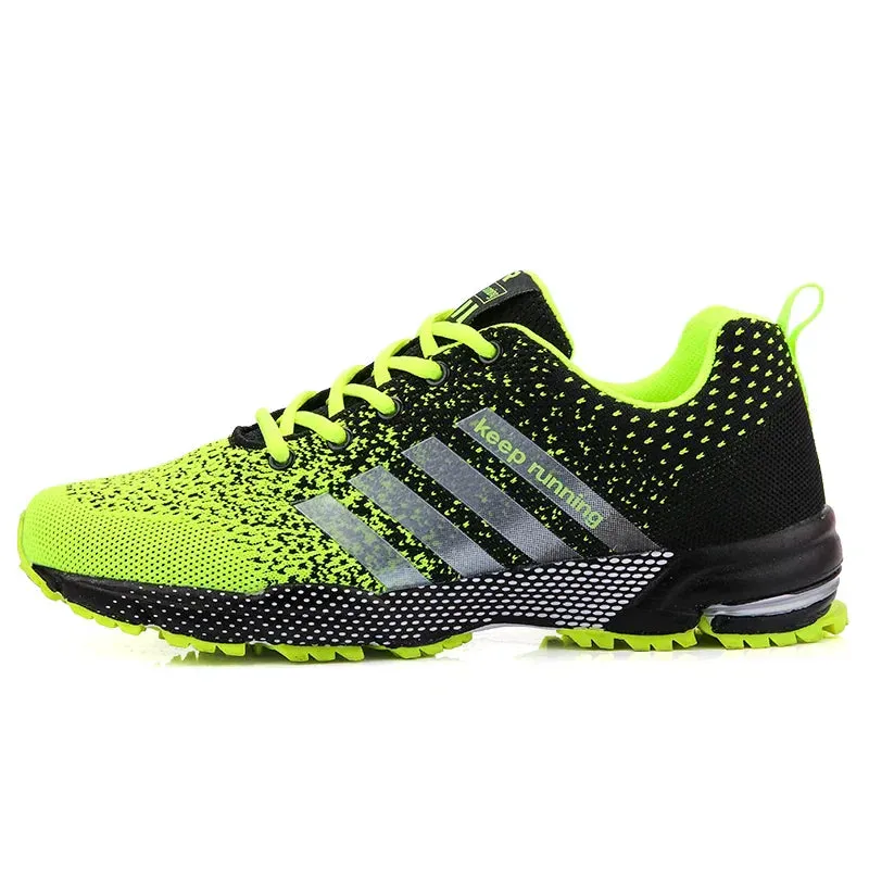 Outdoor Mesh Running Sneakers – Lightweight, Durable, and Comfortable.