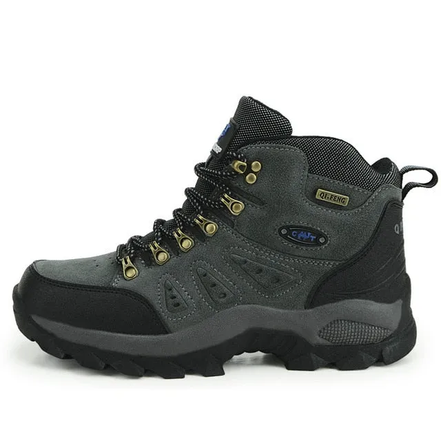 Outdoor Waterproof Hiking Boots Men - Women
