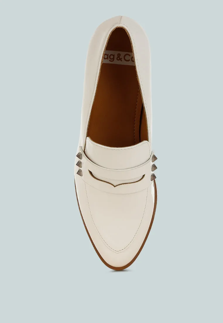 Patent Pleather Penny Loafers By Ruw