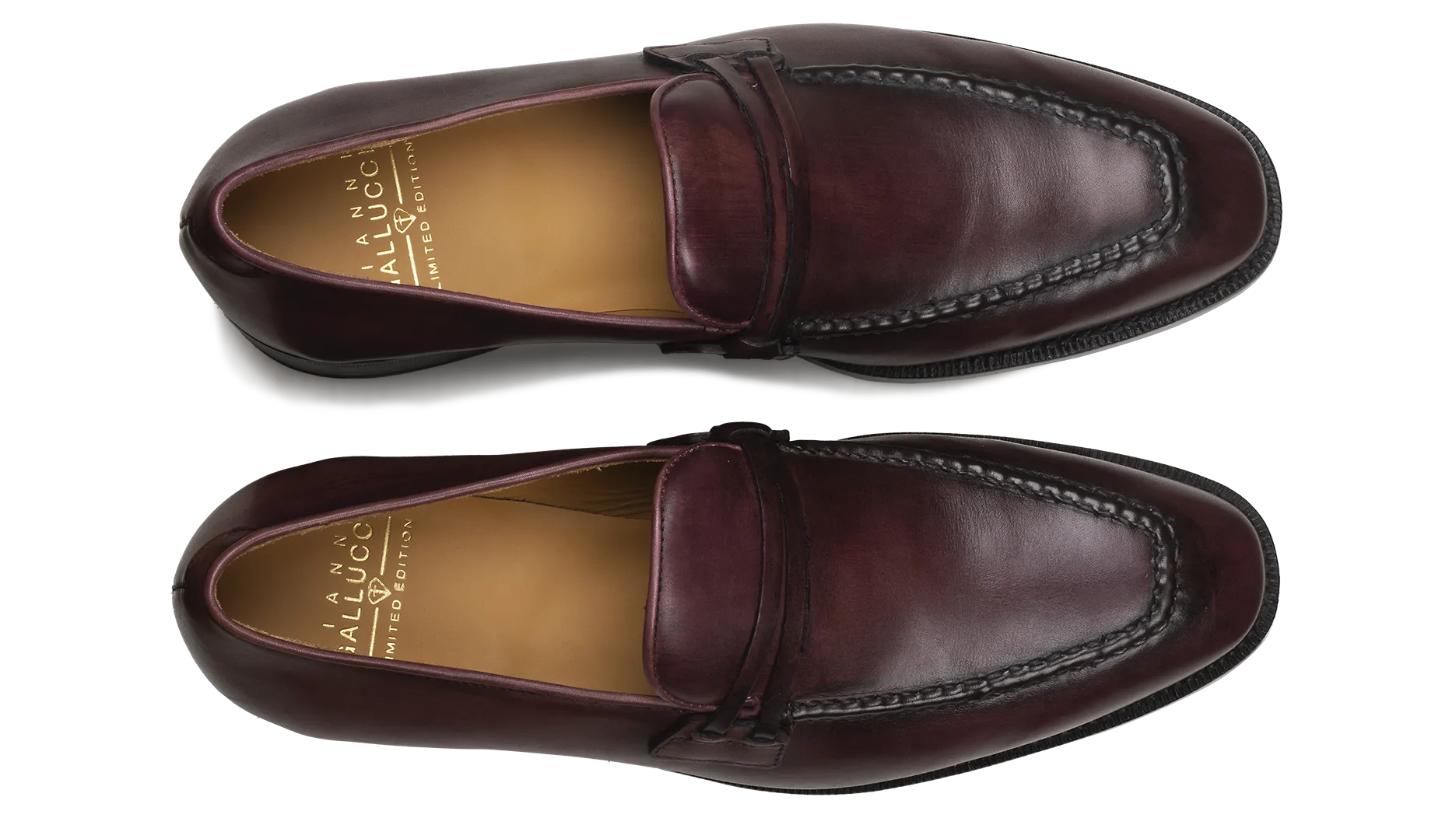 Penny Loafer 043 Wine  - Goodyear welted